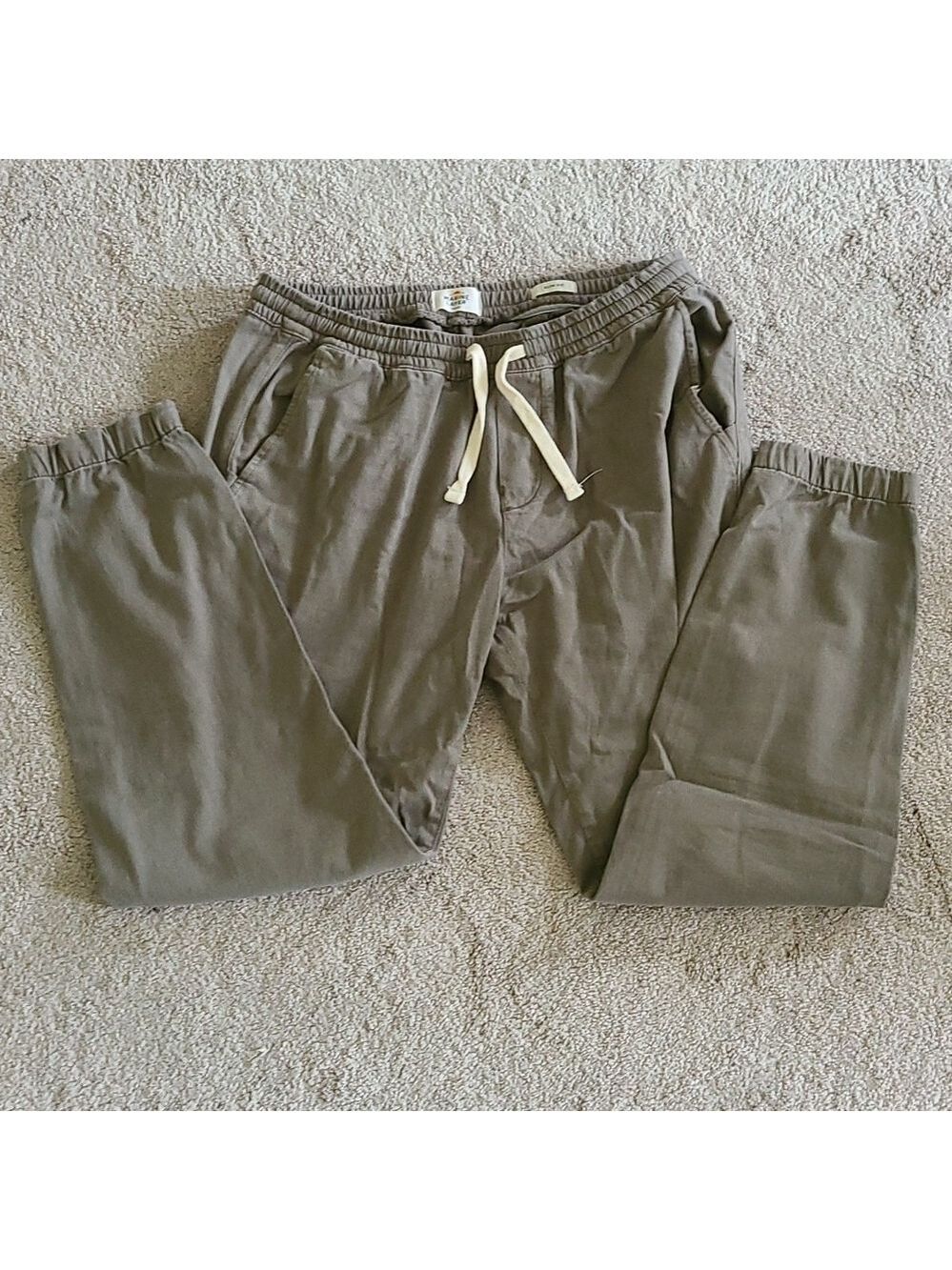Marine Layer Jogger Slim Fit Saturday Khaki